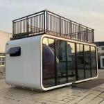 Steel Sandwich Panel Hotel 20ft/40ft Outdoor Modern Apple Cabin Mobile Container