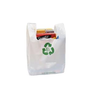 China Bolsas Biodegradable Shopping Bag PLA PBAT For Grocery factory