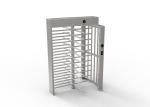 Ac220v/110v Full Height Turnstile Single Access Control Turnstile Gate High