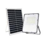 3000k Outdoor Solar Powered Flood Lights LED Source 100 Watt 200 Watt Dask To