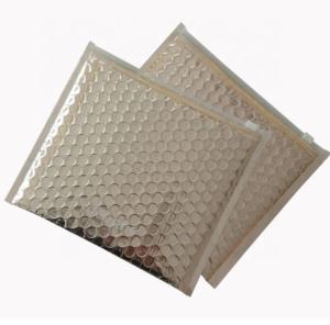 China Bubble Wrap Reusable Zipper Bags Gravure Printing Lightweight For Postage Savings factory