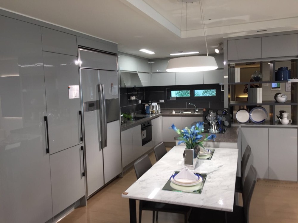 1220*2800*18mm Cabinet PET Laminated MDF Panels Moisture Proof