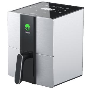China 2000 Watt Stainless Steel Air Fryer , Large Capacity 4 Liter Air Fryer factory