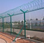 Factory hot sale powder coated hot-dipped galvanized wire fence for airport