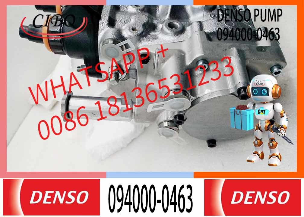 High Quality Common Rail Fuel Pump 094000-0463 diesel fuel injection pump 0940000463 For Excavator Diesel PC400-7