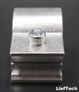 China Buckle Lean Pipe Connector Parallel Circular Tube Joint Connector factory