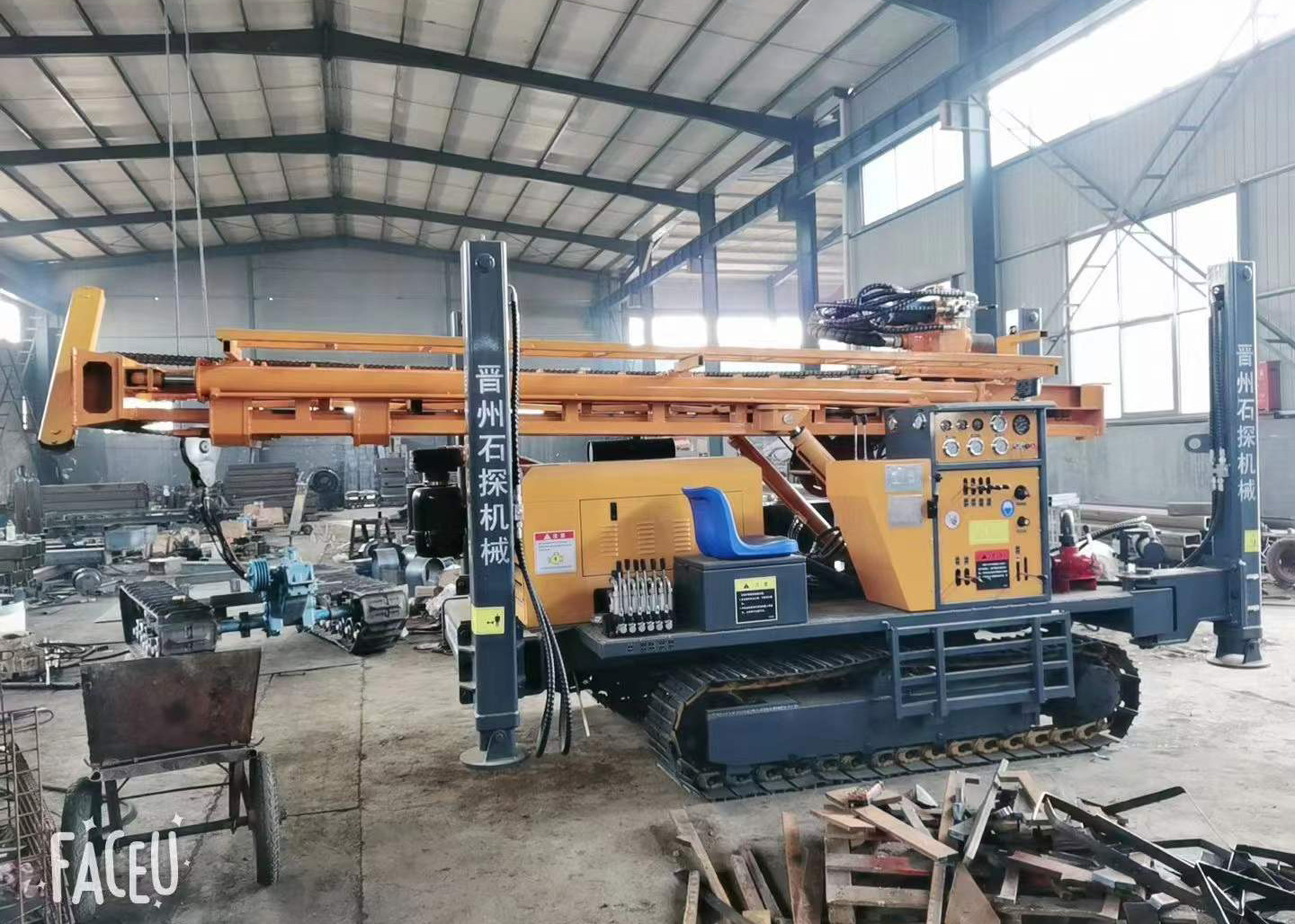 High Speed Hydraulic Crawler Drilling Rig St 350 Meters Deep For Business