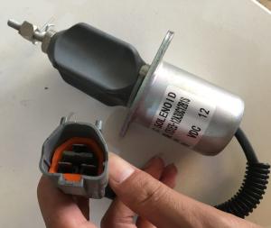 China Flameout Stop Solenoid Valve 12V For EC60 Excavator Electrical factory