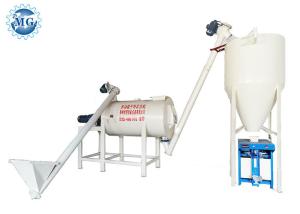 China Carbon Steel A3 Dry Mortar Plant 500 M2 Manual Feeding Automatic Packing factory