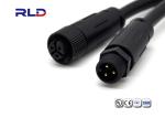 2 Pin LED Power Waterproof Led Connectors Male Female M12 Waterproof Connector