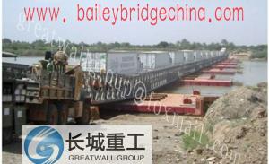 China Pontoon Bailey bridge/steel bridge design/bailey bridge factory