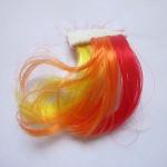 Cartoon plastic horse braid toy parts