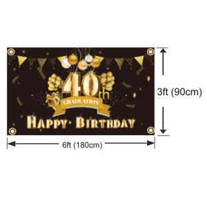 China 3x6ft Rectangle Banner Flags factory