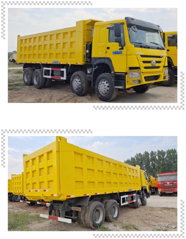 TITAN Howo Truck 2023  Pre Owned Dump Trucks for Sale Pre Owned