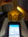 113*75mm Yellow UHF RFID Tags Cattle Tracking Long Distance 8-10m