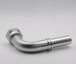 90 Degree Bsp Female 60 Degree Cone 22691 Hydraulic Nipple Hose Connector