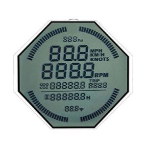 China Round Transflective Lcd Display , Flexible Lcd Display For Instrumentation factory