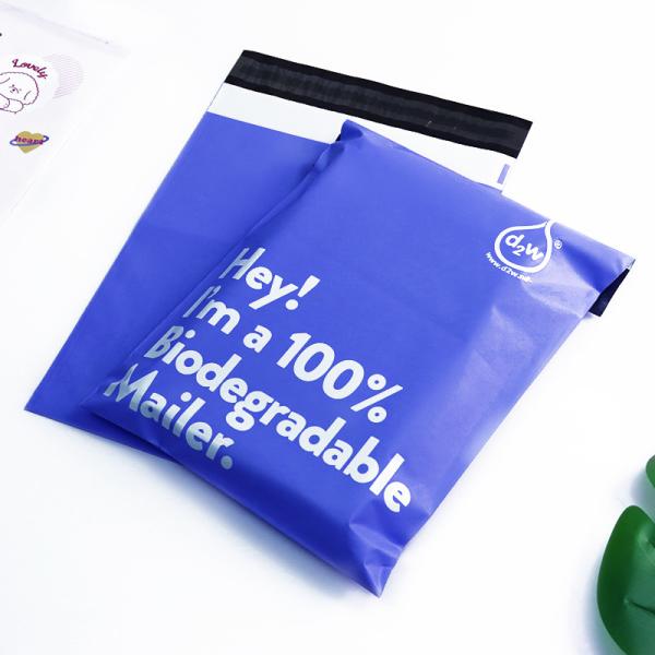 China 100% Biodegradable Custom Compostable Poly Mailers Tear Resistant factory