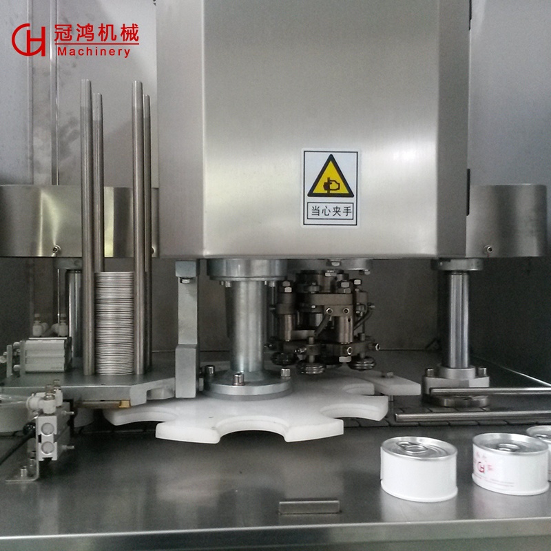 Design Automatic Sealing Can Capping Machine for Aluminium Cans Video Outgoing Inspection