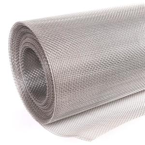 China 304 Stainless Steel Woven Wire Mesh Roll 1.2m 1.5m Width Acid Resistance factory