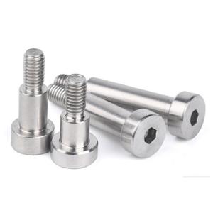 China Stainless Steel Hex Flange Shoulder Bolt Flat Head High Precision on sale