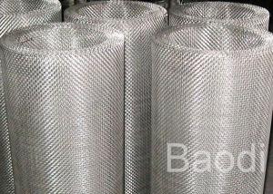 China Insect Net Fine Stainless Steel Mesh 1m X 30m , Woven Wire Cloth Heat Resistant factory
