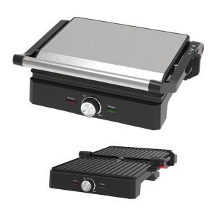 China 2 In 1 Electric Press Grill With Stainless Steel Non Stick Plate factory