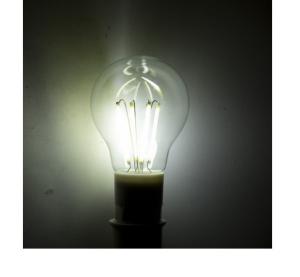 China 4W 85-265V led filament style bulb factory