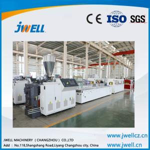 China Jwell Hot Sale PVC Plastic Profile Communication Pipe Plastic Extruder factory