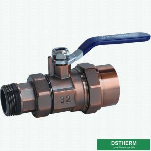 China Sound Insulation 32mm PPR Brass Union Ball Valve factory
