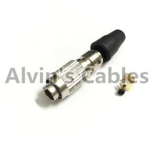 China Hirose 8 Pin Circular Metal Connectors HR25-7TP-8P Silver Contact Plating factory