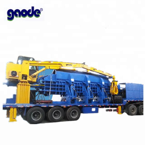 China 15kw Scrap Yard Equipment Hydraulic Scrap Baling Press Metal Processing Machine factory