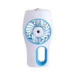Business gifts beauty skin and cool air 3 in 1 mist fan rechargeable mist fan