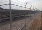 galvanized chain link fence-diamond wire mesh- pvc coated chain link fence