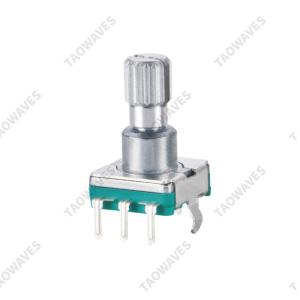 China High Precision EC11A01V01 Encoder with Button Ideal for Angular Feedback Systems and Incremental Working Principle factory