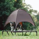 Dog March Bed Outdoor Sunshade Pet Tent Elevated Bed With Roof Massive Dog Bed