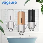 500ML Hotel Wall Mounted Liquid Soap Dispenser / Stainless Steel Liquid Soap
