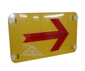 China 800*400*10mm ISO9001 LED Arrow Sign Board factory