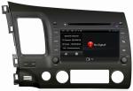 Ouchuangbo Car Radio Stereo DVD for Honda Civic (left) 2006-2011 GPS Navigation