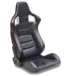 Different Material Sport Racing Seats PVC Fabric Car Seat 131*27*57CM