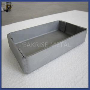 China Welding Tungsten Boat Black Alkaline Washing Finished Tungsten Boat Welding By Tungsten Plates vacuum furnace industry factory