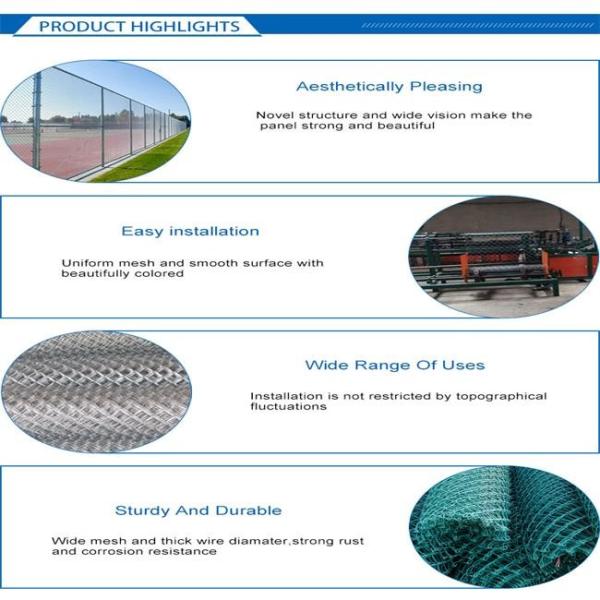 Galvanized Twist Aperture 40mm×40mm Diamond Wire Mesh Fence