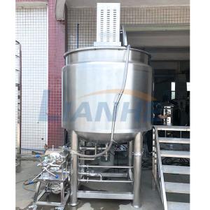 China GMP 7.5KW Detergent Mixture Machine , Anticorrosive Cosmetic Mixer Equipment factory