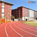 UV-Resistant Synthetic Rubber Running Track with Long-Lasting Outdoor Performanc