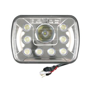 China 5x7 Inch Automotive Waterproof 55W LED Driving Lamps factory