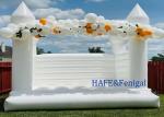 Party Mini Small Pvc Inflatable White Castle Bounce House Jumping Castle With