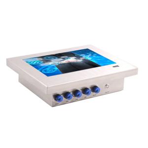 China FCC Certificate Intel J1900 Waterproof Panel PC With RFID factory