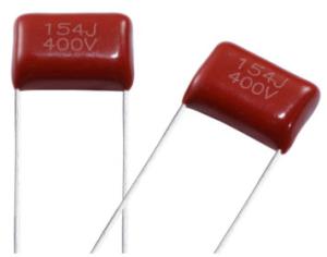 China Flameproof MKT Polyester MET Film Capacitor Fire Retardant Multipurpose factory