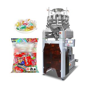 Automatic Gummy Candy Chocolate Vertical Candy Packing Machine High Speed 120BPM Intelligent Weighing&Packaging Machine