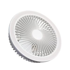 China Outdoor Camping Tent Ceiling Fan Portable Hanging 4 Speed With LED Light / Timing factory